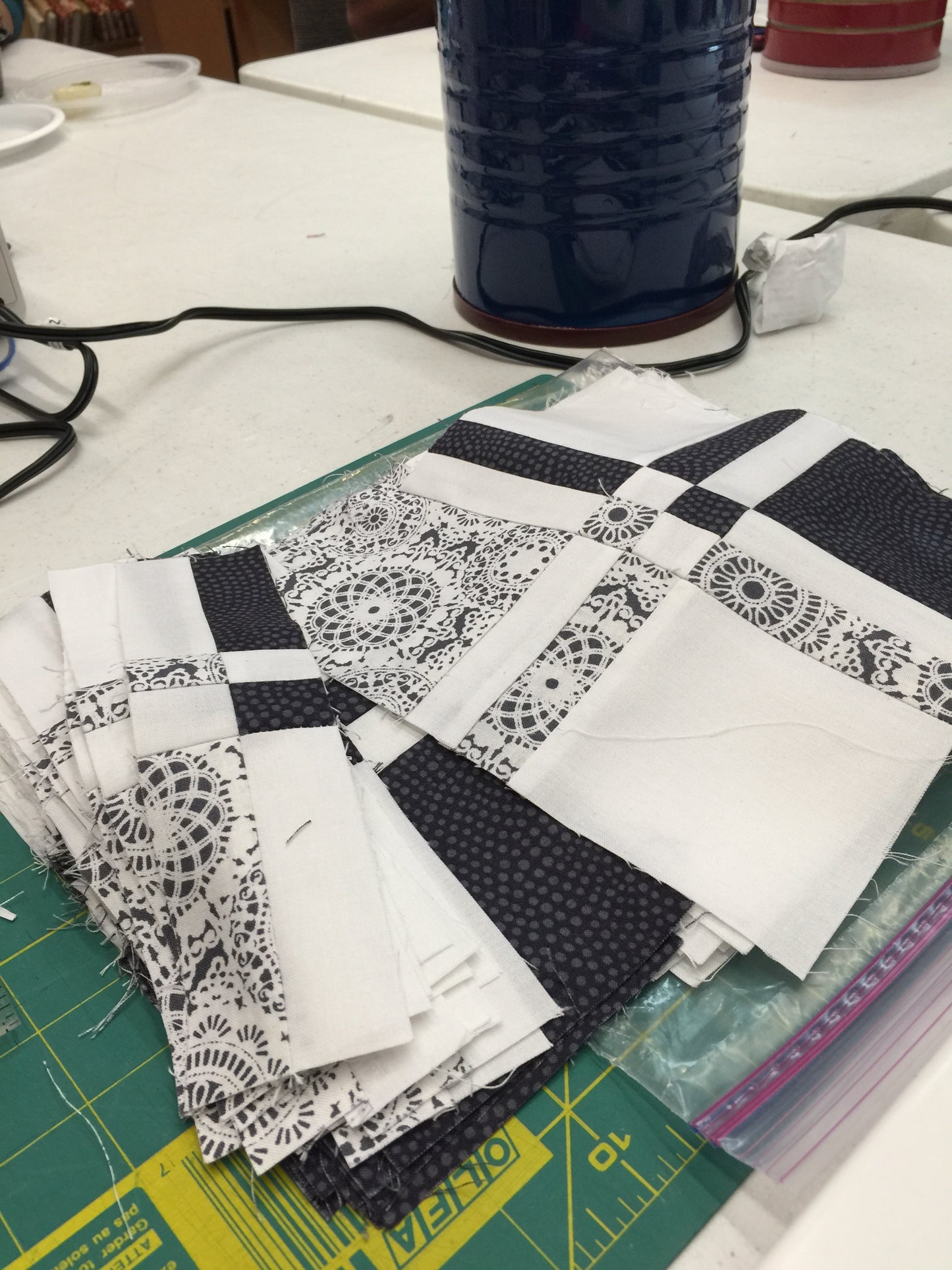 Quilting Class: Disappearing 4-patch