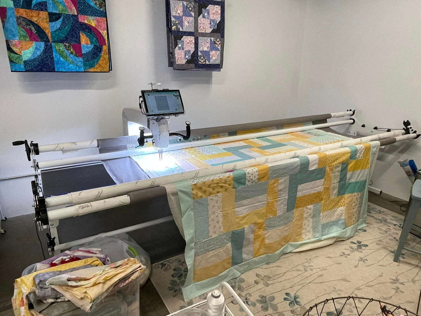 Longarm Quilting Class: Quilting Certification using Handi Quilter Machine - Part 1