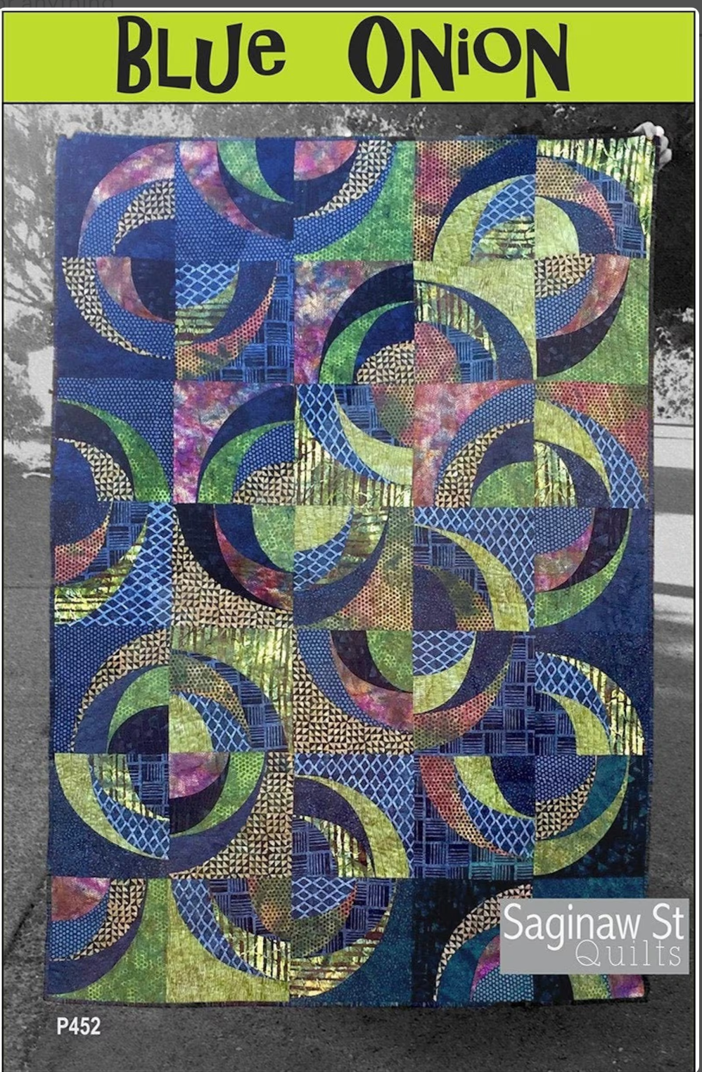Quilting Class: Blue Onion Quilt (Intermediate Quilting)